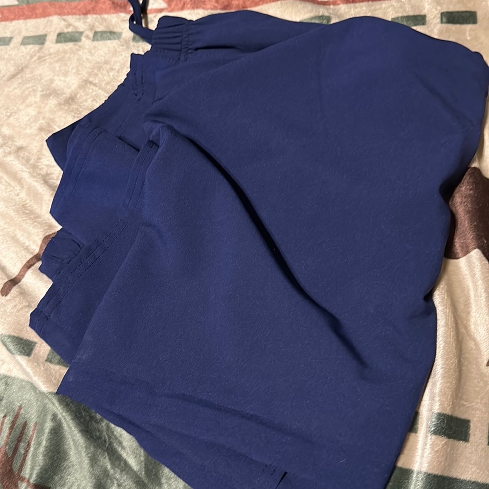 Navy blue scrubs